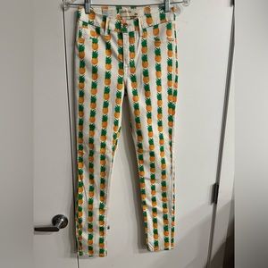 PISTOLA PINEAPPLE PRINT JEANS